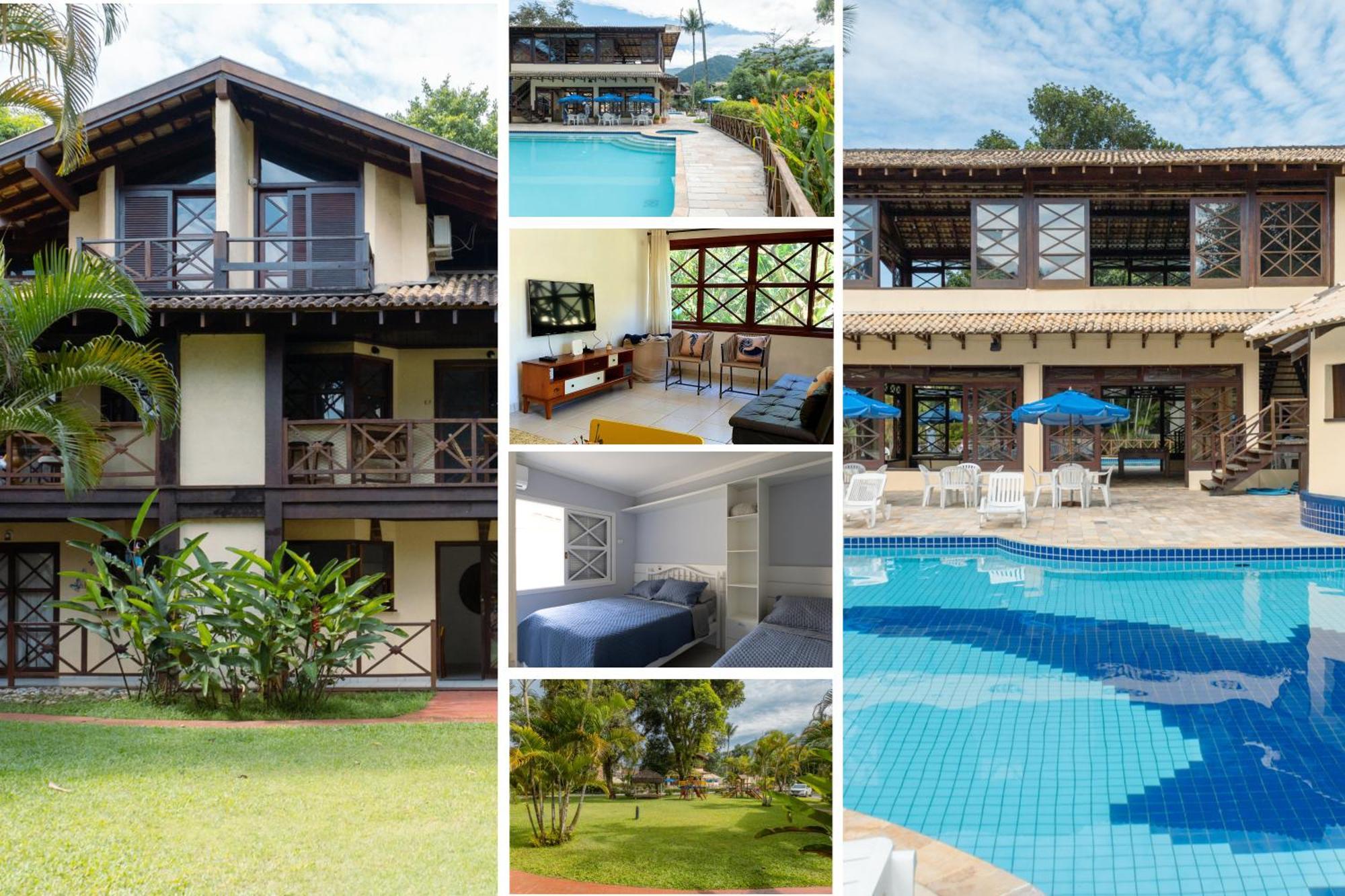 Flats De 1 E 2 Dorm A 50M Da Praia Maresias - Cond Lazer Completo ภายนอก รูปภาพ
